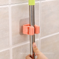 Mop -Besenhalter Selbstkleber Mop Grip Storage Halter Wandmontage Besenbleiderbügel Werkzeug Organizer Rack für Küchengarten
